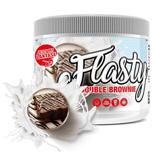 Flasty Geschmackspulver (Double Brownie) 1 x 250g Kalorienarmes Flavour Pulver mit Nur ca. 7 kcal pro Portion bringt es Leben in deinen Quark, Joghurt und vielem mehr. von #sinob