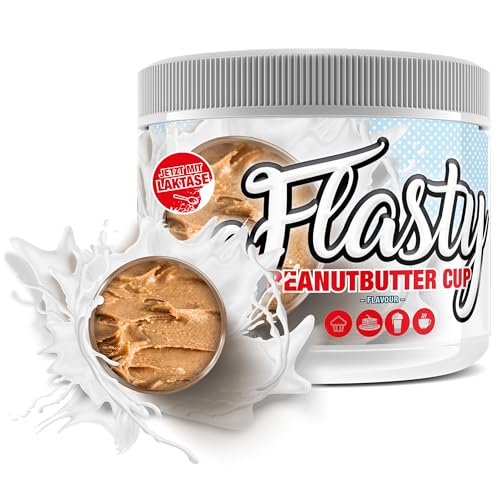 Flasty Geschmackspulver (Erdnussbutter) 1 x 250 g Kalorienarmes Flavour Pulver mit Nur ca. 5 kcal pro Portion bringt es Leben in deinen Quark, Joghurt und vielem mehr. von #sinob