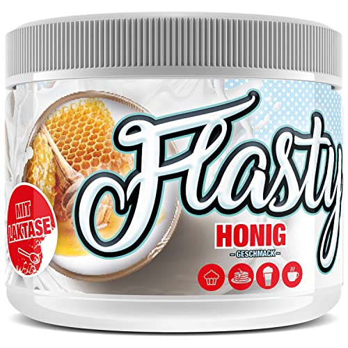 Flasty Geschmackspulver (Honig) 1 x 250g Kalorienarmes Flavour Pulver mit Nur ca. 9 kcal pro Portion bringt es Leben in deinen Quark, Joghurt und vielem mehr. von #sinob
