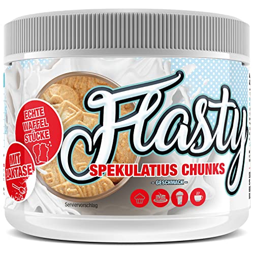 Flasty Geschmackspulver (Spekulatius Chunks) 1 x 250g Kalorienarmes Flavour Pulver mit Nur ca. 9 kcal pro Portion bringt es Leben in deinen Quark, Joghurt und vielem mehr. von #sinob