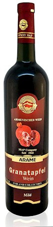 Вино Гранатовое красн.,сладкое11,5% 0,75л Wein Arame Granatapfelwei... von slco