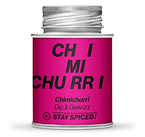 Chimichurri von STAY SPICED ! I Original Blend Gewürzmischung I Mild-würzig-einzigartig I Verpackt in 170 ml Schraubdose von stay spiced!