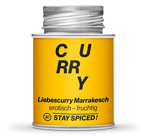 Erotisches fruchtiges Liebescurry von STAY SPICED ! Currymischung in Marrakesch Style I Verpackt in 170 ml Schraubdose von stay spiced!