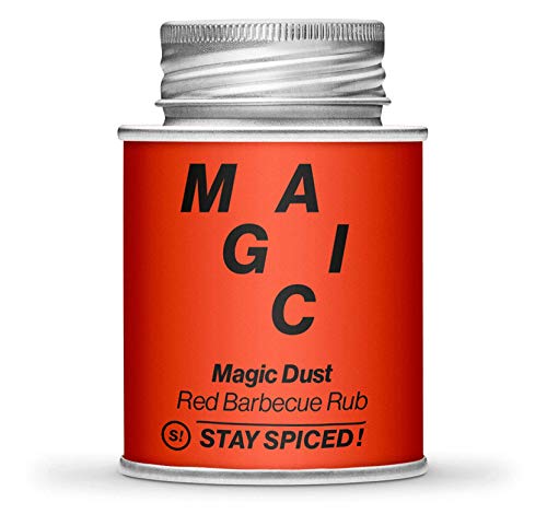 Magic Dust von STAY SPICED ! Hochwertiges BBQ Grillgewürz I Magisch verpackt in 170 ml Weißblechdose von stay spiced!