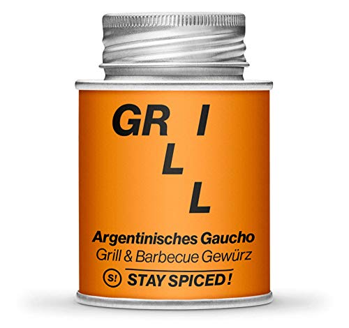 STAY SPICED ! Gaucho I Köstliches BBQ Gewürz in Argentina Style I Mit mildem Ancho Chilli & Paprika I 170 ml von stay spiced!