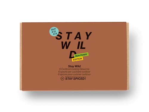 STAY WILD ! EDITION Ben Perry | Gewürze Set | 6er Geschenkbox | STAY SPICED ! von stay spiced!