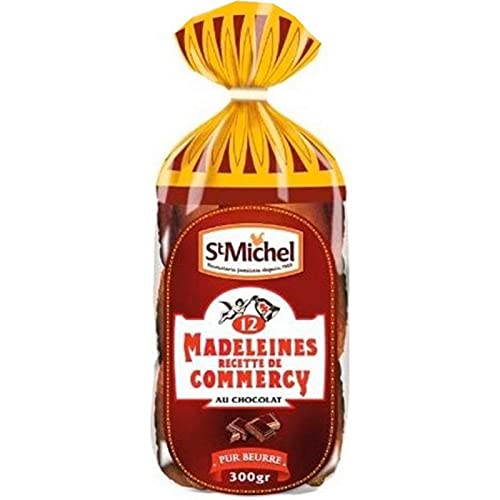 St Michel Madeleines de Commercy au Chocolat 300g (lot de 3) von stmichel