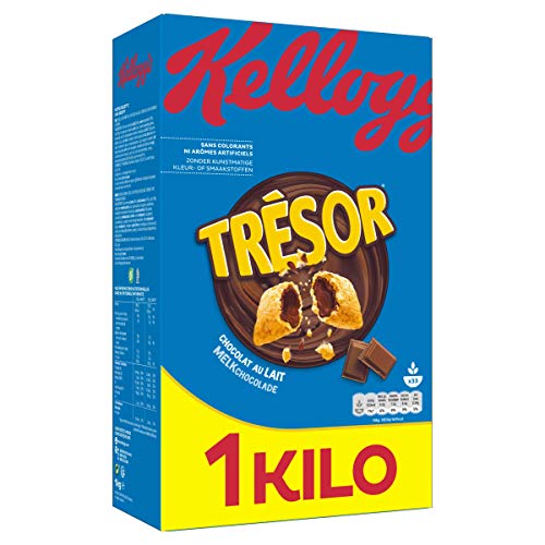 Kellogg'S - Tresor Milchschokolade 1 kg - Lot De 3 - Preis pro Los - Schnelle Lieferung von Kellogg's