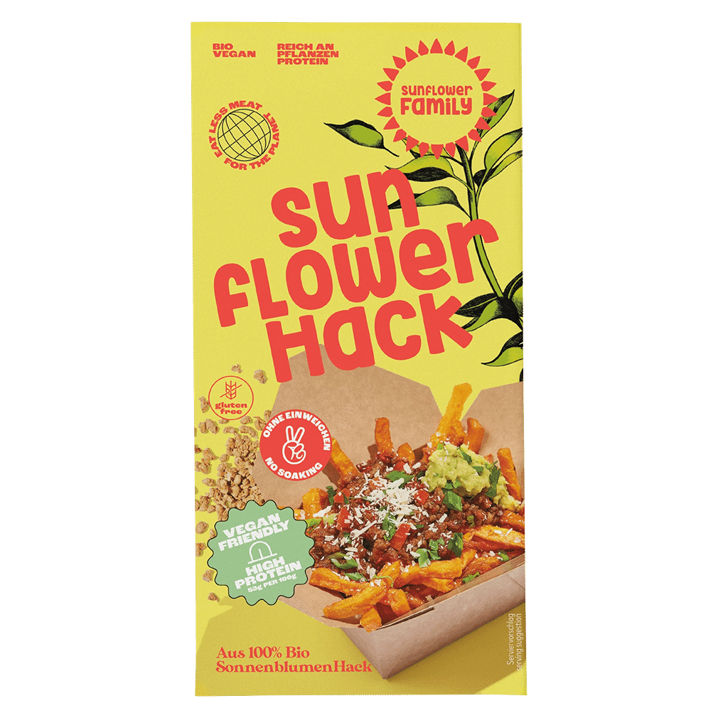 Bio Sonnenblumen Hack Pur von sunflower Family