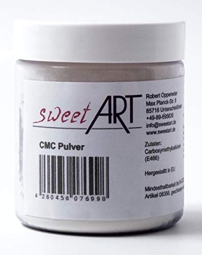 CMC Pulver 50 g - Essbarer Kleber von sweetART Germany