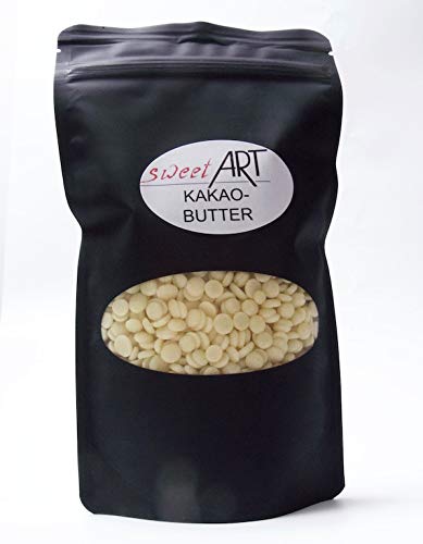 Kakaobutter 100 g, 100 % & kaltgepresst von sweetART Germany