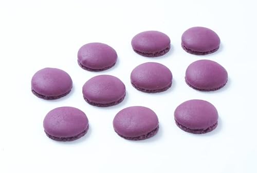 Macarons violett 48 Stk. bereits fertig gebacken, zum selbst befüllen von sweetART Germany