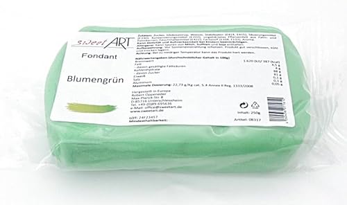 Rollfondant sweetArt 250 g Blumengrün von sweetART Germany