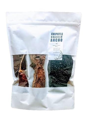 TriPack Chilli Chipotle, Guajillo & Ancho 100g von tOOLUDIC