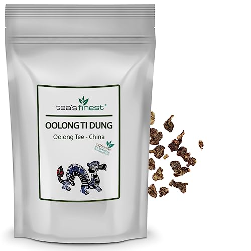 tea`s finest® Oolong Tee Ti Dung (China Frühling) (1000 Gramm) von tea`s finest