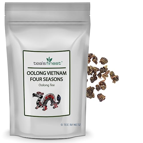 tea`s finest® Oolong Vietnam Four Seasons (100 Gramm) von tea`s finest