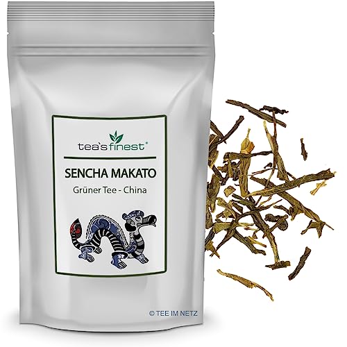 tea`s finest Sencha Makato - Grüner Tee - China (1000 Gramm) von tea`s finest