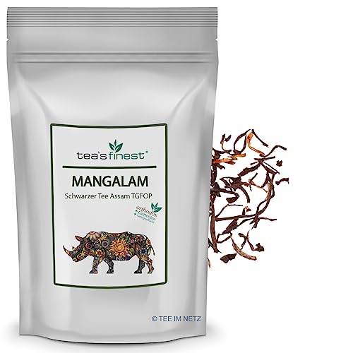 tea`s finest® Schwarzer Tee - Assam Mangalam TGFOP (1000 Gramm) von tea`s finest