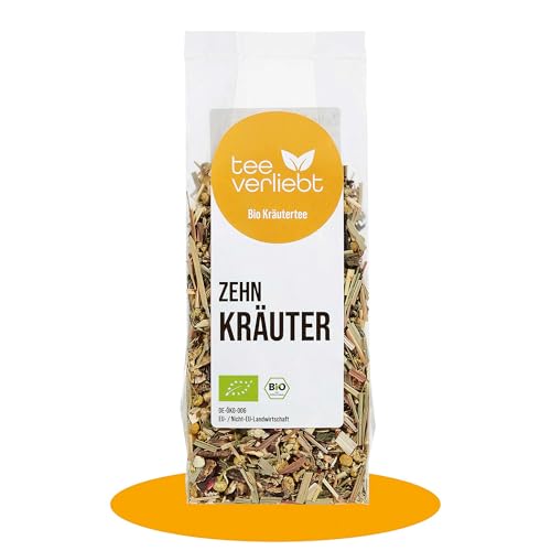 teeverliebt - 10 Kräuter Bio loser Kräutertee | 70 g von teeverliebt