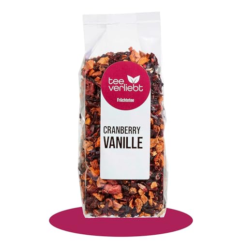 teeverliebt - Cranberry Vanille loser Früchtetee | 200g von teeverliebt