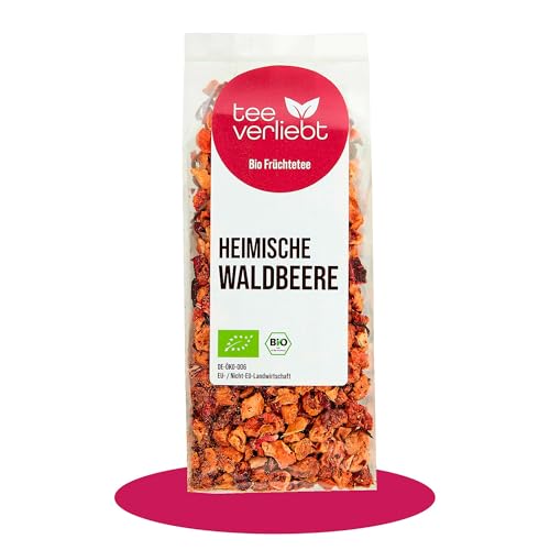 teeverliebt - Heimische Waldbeere Bio 100g - loser Früchtetee Bio | beerig. fruchtig. ausgewogen | 100g von teeverliebt