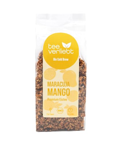 teeverliebt – Mango-Maracuja Bio Cold Brew | 100g | Premium Bio Eistee von teeverliebt