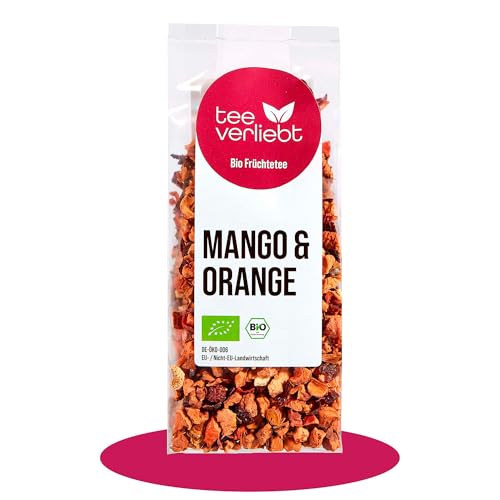 teeverliebt - Mango & Orange Bio loser Früchtetee | 100g von teeverliebt