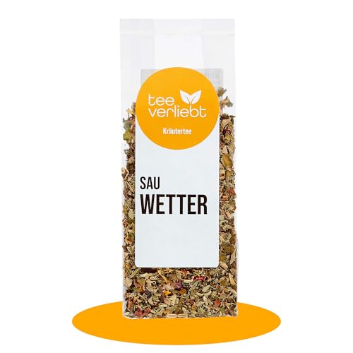 teeverliebt - Sauwetter loser Kräutertee | 50g von teeverliebt