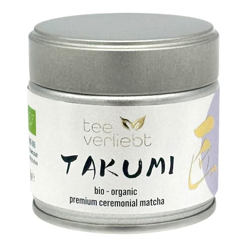 teeverliebt Takumi - Premium Ceremonial Bio Matcha 30g von teeverliebt