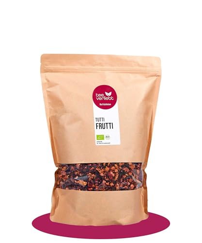 teeverliebt - Tutti Frutti Bio loser Früchtetee | 1kg - 1000g von teeverliebt