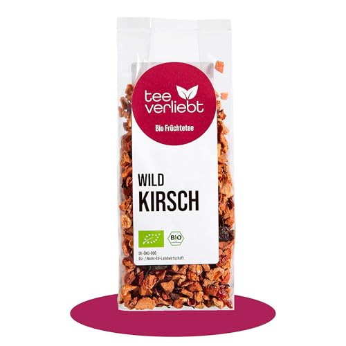 teeverliebt - Wildkirsch Bio loser Früchtetee | 100g von teeverliebt