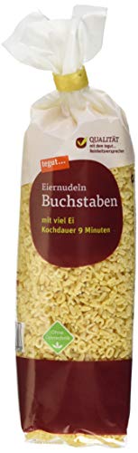 tegut... Eiernudel Buchstaben, 1 x 250 g von tegut…