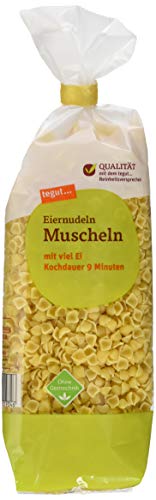 tegut... Eiernudel Muscheln, 1 x 250 g von tegut…