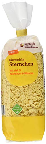 tegut... Eiernudel Sternchen, 1 x 250 g von tegut…