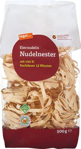 tegut… Eiernudeln, Nudelnester, 500 g von tegut…