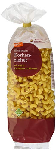 tegut... Eiernudeln Korkenzieher, 1 x 500 g von tegut…