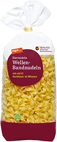 tegut... Eiernudeln Wellen - Bandnudeln, 1 x 500 g von tegut…