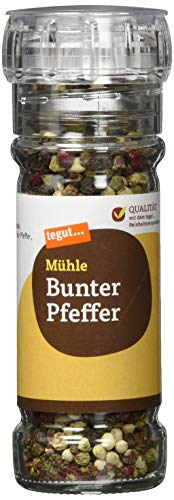 tegut... Gewürzmühle Bunter Pfeffer, 1 x 55 g von tegut…