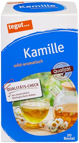 tegut… Kamillentee, mild-aromatisch, 20 Beutel, 40 g von tegut…