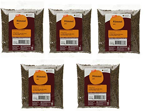 tegut... Kümmel ganz Gewürz, 5er Pack (5 x 100 g) von tegut…