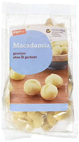 tegut... Macadamianüsse gesalzen und ohne öl geröstet, 1 x 100 g von tegut…