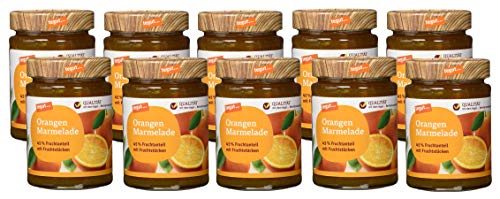 tegut... Orangen Marmelade mit Fruchtstücken, 10er Pack (10 x 340 g) von tegut…