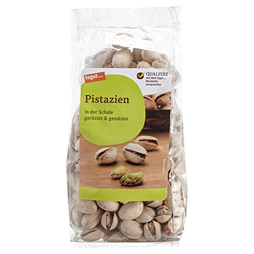 tegut... Pistazien in der Schale geröstet und gesalzen, 1 x 250 g von tegut…