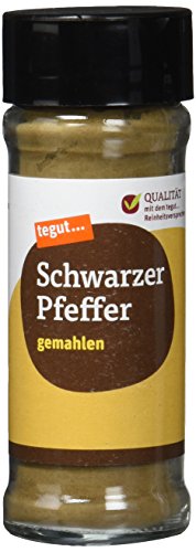 tegut... Schwarzer Pfeffer gemahlen, 1 x 45 g von tegut…