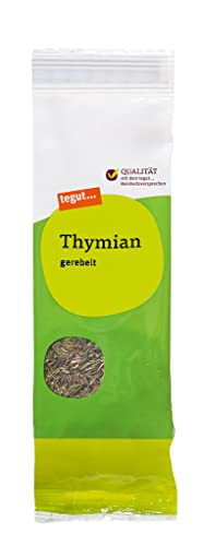 tegut... Thymian gerebelt Gewürz, 1 x 15 g von tegut…