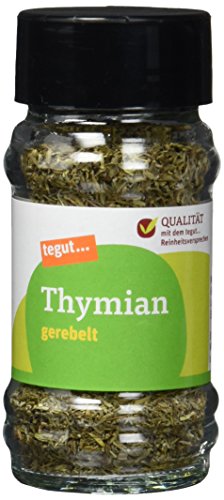 tegut... Thymian gerebelt Gewürz, 1 x 15 g von tegut…