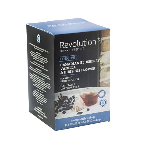 Revolution Tee 20ct - Canadian Blueberry, Vanilla & Hibiskus von thokika