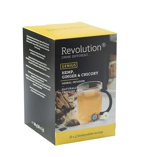 Revolution Tee 20ct - Hemp, Ginger & Chicory von thokika