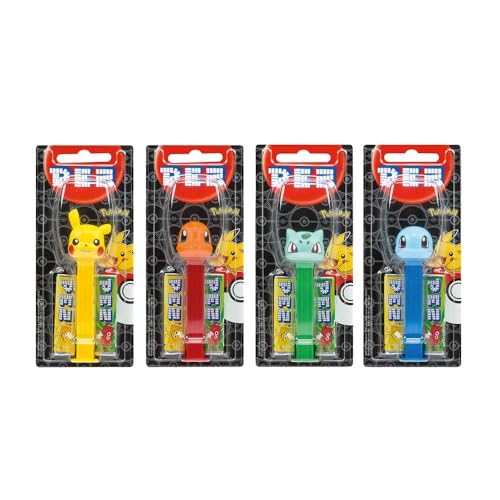 1 x PEZ Spender Pokemon inkl. 2 x 8,5 g PEZ Nachfüllpack, Modell zufällig von topDeal