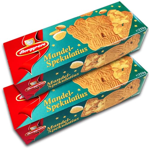 2 er Pack 2 er Pack Borggreve Mandel-Spekulatius 2 x 250g von topDeal